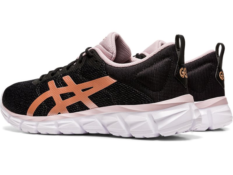 Women's Asics Gel-quantum Lyte Sneakers Black/Rose Gold Canada | CA4718-194