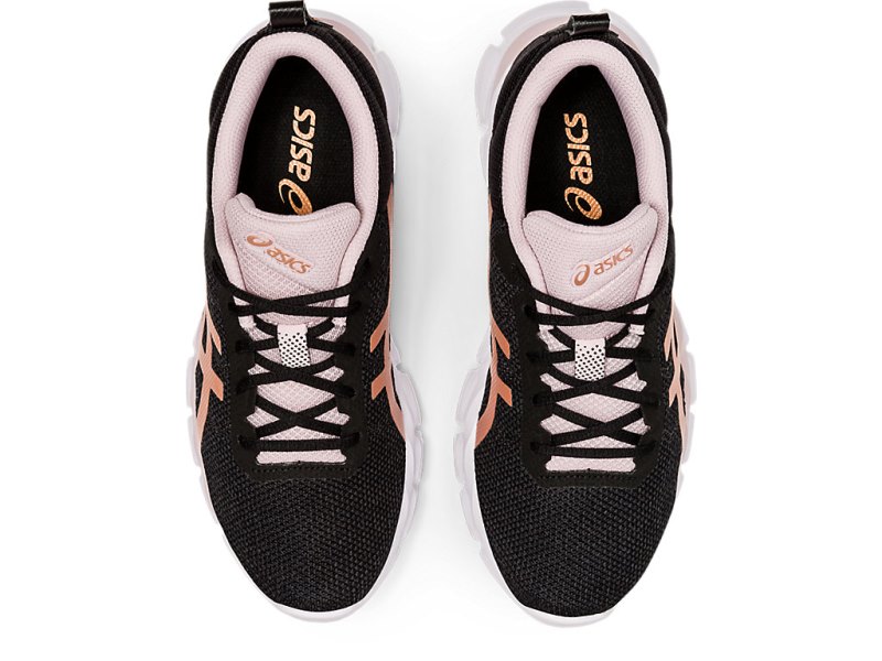 Women's Asics Gel-quantum Lyte Sneakers Black/Rose Gold Canada | CA4718-194