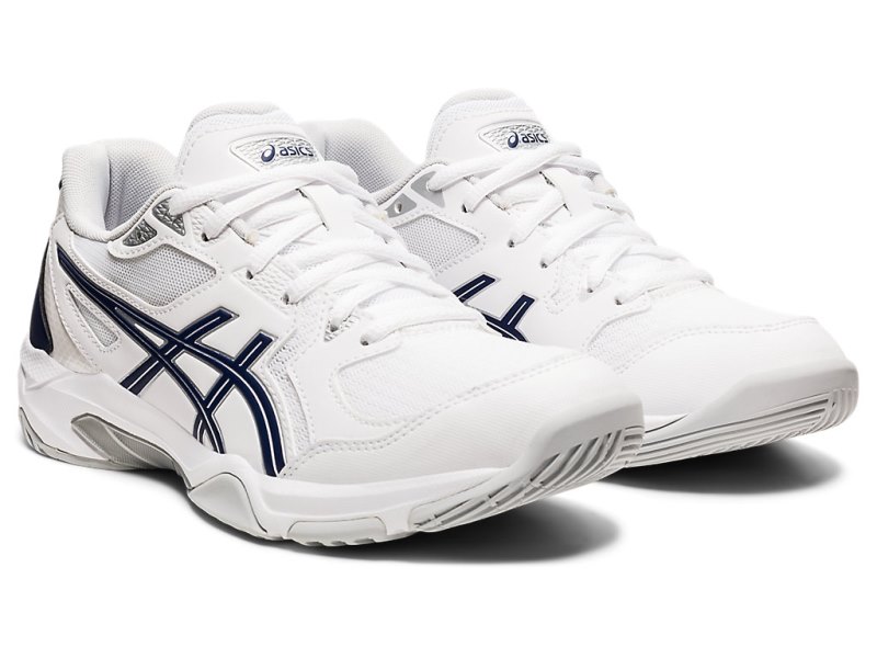 Women's Asics Gel-rocket 10 Volleyball Shoes White/Peacoat Canada | CA1190-595