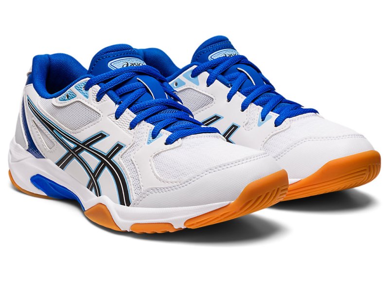 Women's Asics Gel-rocket 10 Volleyball Shoes White/Arctic Blue Canada | CA3512-028