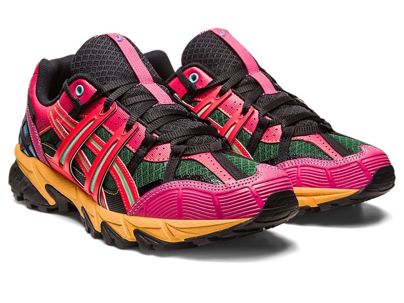 Women's Asics Gel-sonoma 15-50 Sneakers Bright Rose/Evergreen Canada | CA5572-714