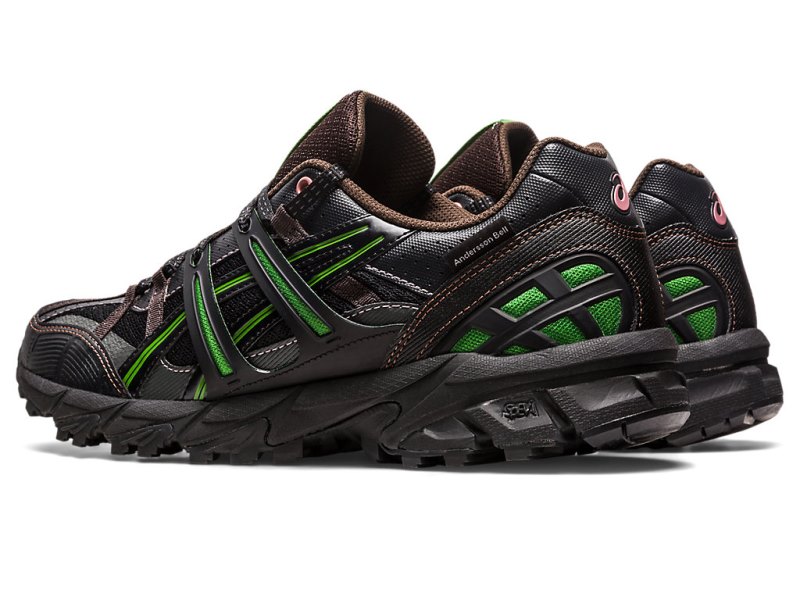 Women's Asics Gel-sonoma 15-50 Sneakers Black/Green Canada | CA9075-970