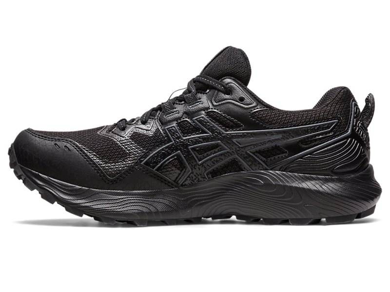 Women's Asics Gel-sonoma 7 GTX Running Shoes Black/Carrier Grey Canada | CA0295-906