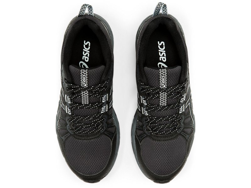 Women's Asics Gel-ventuRE 7 (D) Trail Running Shoes Black/Piedmont Grey Canada | CA9378-657