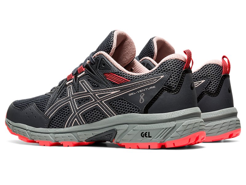 Women's Asics Gel-ventuRE 8 (D) Trail Running Shoes Carrier Grey/Ginger Peach Canada | CA2188-741