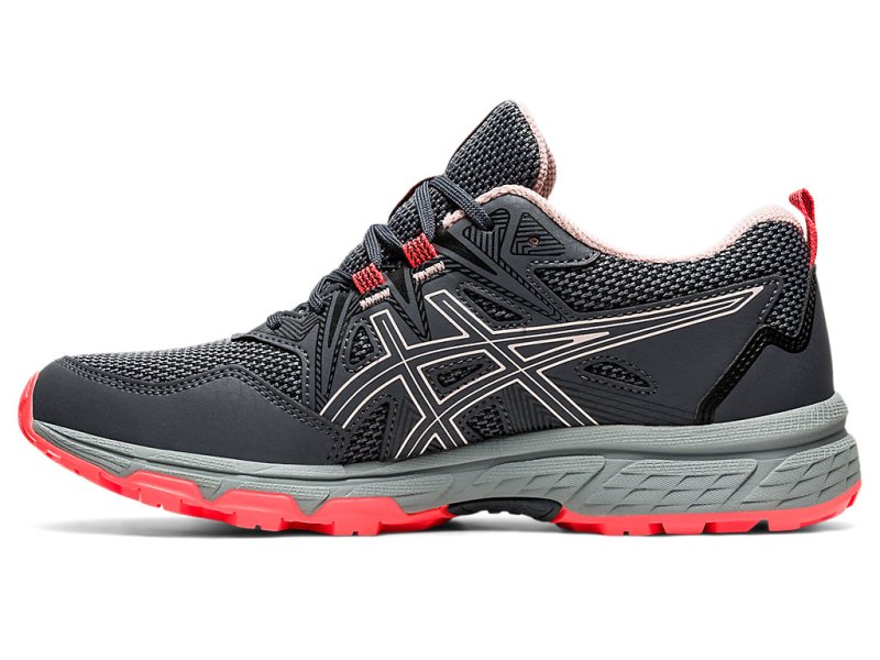 Women's Asics Gel-ventuRE 8 (D) Trail Running Shoes Carrier Grey/Ginger Peach Canada | CA2188-741