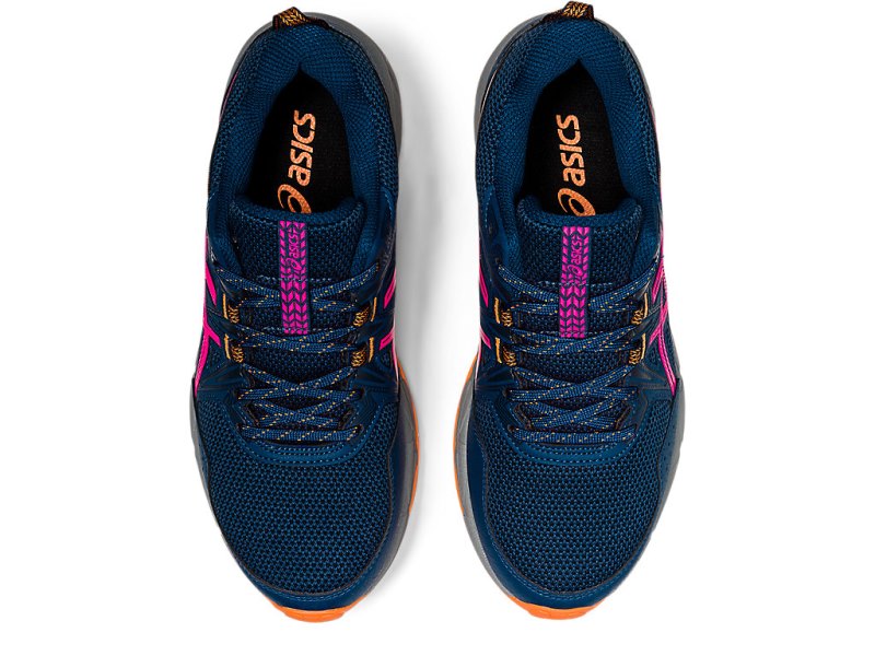 Women's Asics Gel-ventuRE 8 (D) Trail Running Shoes Mako Blue/Pink Glo Canada | CA5983-894