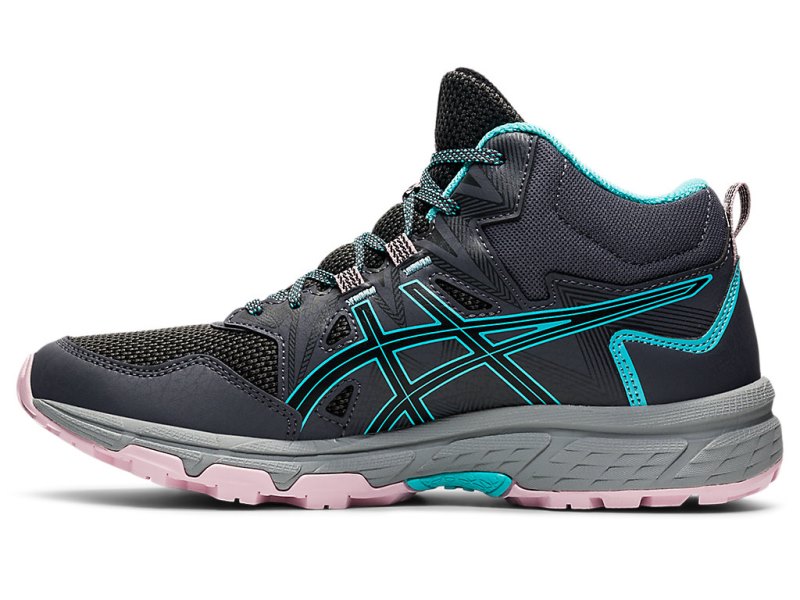 Women's Asics Gel-ventuRE 8 MT Trail Running Shoes Graphite Grey/Ice Mint Canada | CA5180-418