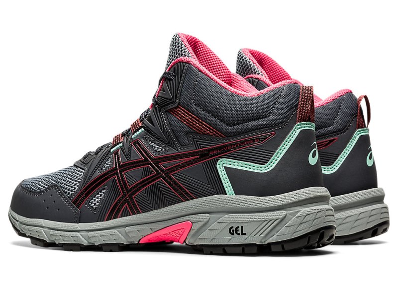 Women's Asics Gel-ventuRE 8 MT Trail Running Shoes Carrier Grey/Dried Rose Canada | CA9362-785