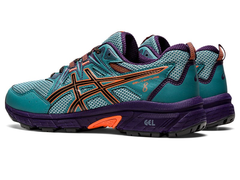 Women's Asics Gel-ventuRE 8 Trail Running Shoes Misty Pine/Nova Orange Canada | CA5286-158