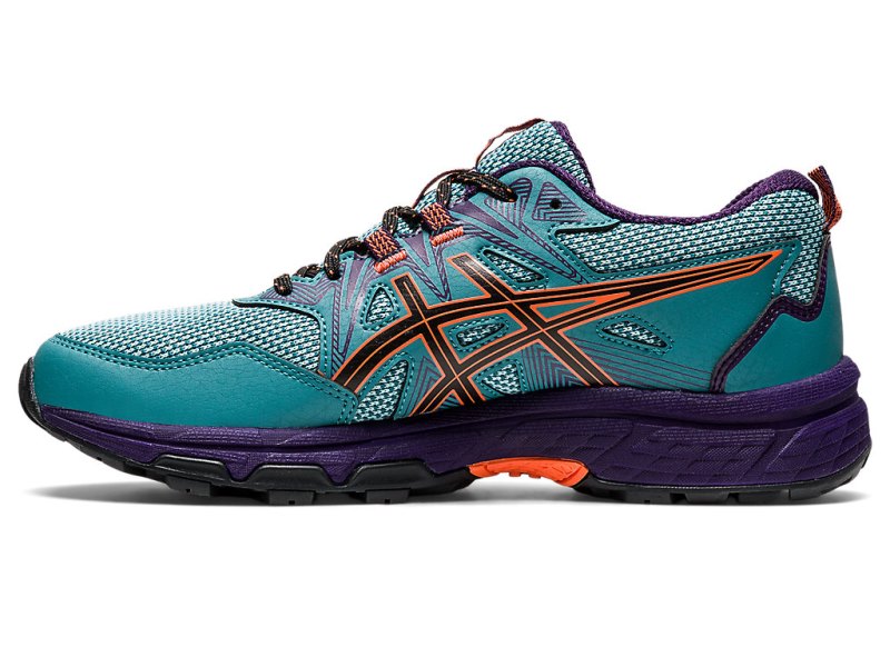 Women's Asics Gel-ventuRE 8 Trail Running Shoes Misty Pine/Nova Orange Canada | CA5286-158