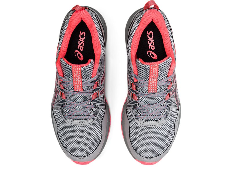 Women's Asics Gel-ventuRE 8 Trail Running Shoes Piedmont Grey/Blazing Coral Canada | CA6149-595