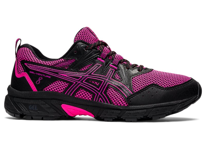 Women\'s Asics Gel-ventuRE 8 Trail Running Shoes Pink Glo/Pink Glo Canada | CA8859-842