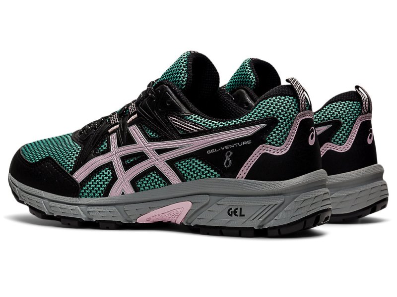 Women's Asics Gel-ventuRE 8 Trail Running Shoes Sage/Barely Rose Canada | CA9595-538