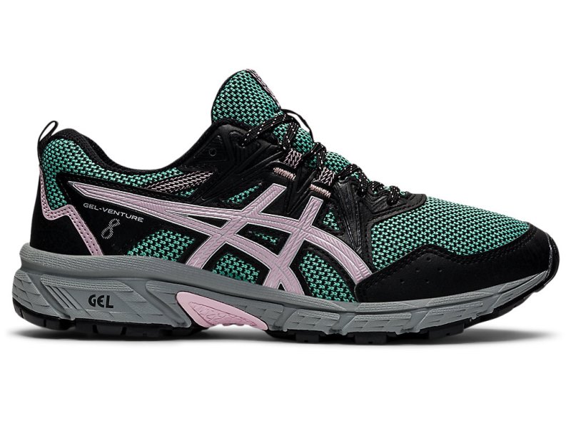 Women\'s Asics Gel-ventuRE 8 Trail Running Shoes Sage/Barely Rose Canada | CA9595-538