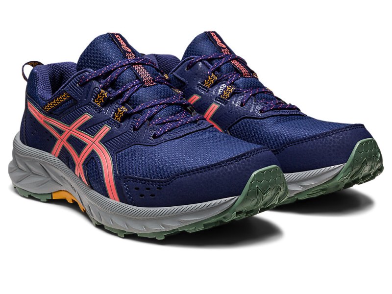 Women's Asics Gel-ventuRE 9 Running Shoes Indigo Blue/Papaya Canada | CA2472-176