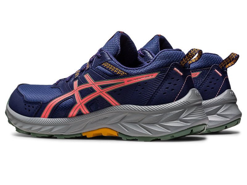 Women's Asics Gel-ventuRE 9 Running Shoes Indigo Blue/Papaya Canada | CA2472-176