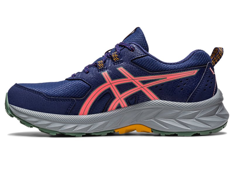 Women's Asics Gel-ventuRE 9 Running Shoes Indigo Blue/Papaya Canada | CA2472-176