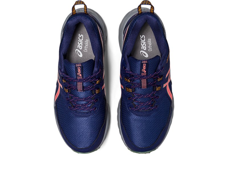 Women's Asics Gel-ventuRE 9 Running Shoes Indigo Blue/Papaya Canada | CA2472-176