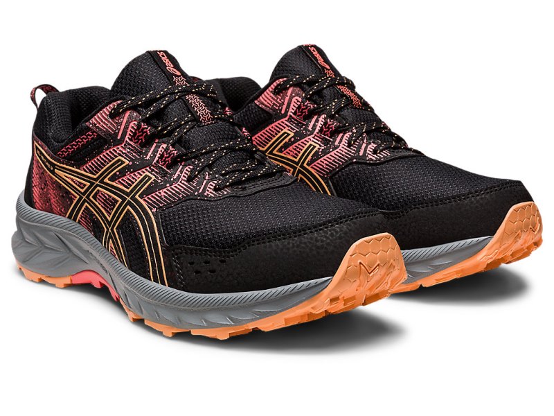 Women's Asics Gel-ventuRE 9 Running Shoes Black/Summer Dune Canada | CA8503-886