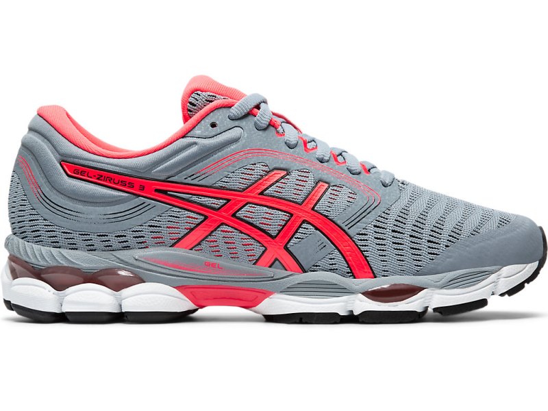 Women\'s Asics Gel-ziruss 3 Running Shoes Sheet Rock/Diva Pink Canada | CA1037-783