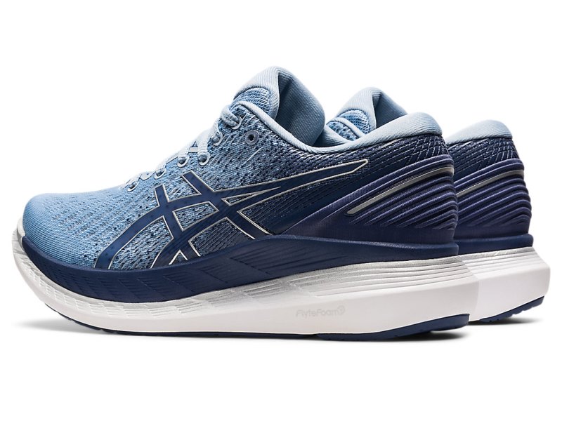 Women's Asics Glideride 2 Running Shoes Mist/Thunder Blue Canada | CA9520-076