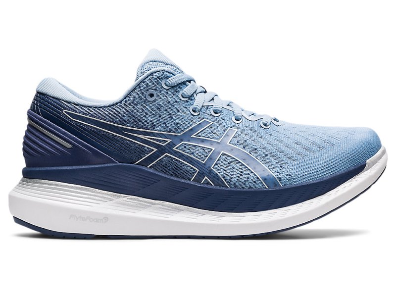 Women\'s Asics Glideride 2 Running Shoes Mist/Thunder Blue Canada | CA9520-076