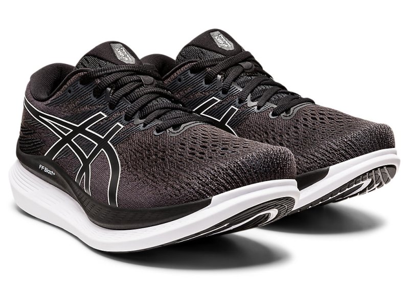 Women's Asics Glideride 3 Running Shoes Black/White Canada | CA0380-327