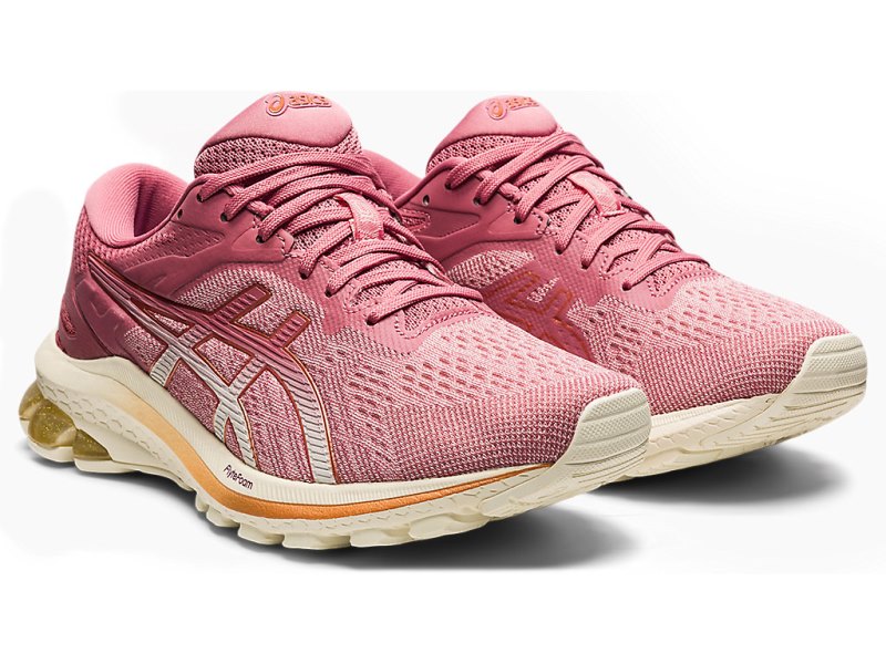 Women's Asics Gt-1000 10 Running Shoes Pearl Pink/Smokey Rose Canada | CA2424-647