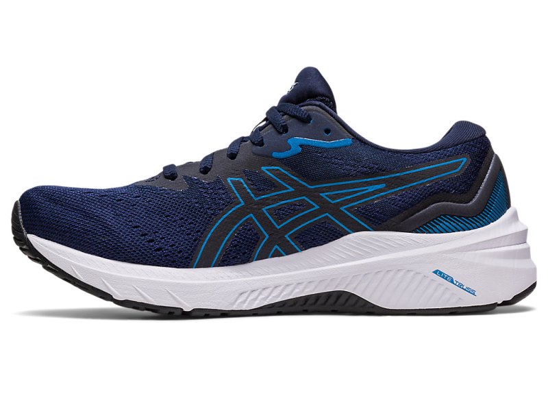 Women's Asics Gt-1000 11 (D) Running Shoes Indigo Blue/Sky Canada | CA1412-324