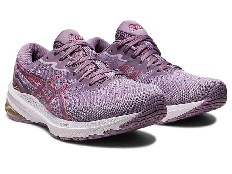 Women's Asics Gt-1000 11 (D) Running Shoes Dusk Violet/Violet Quartz Canada | CA5077-230