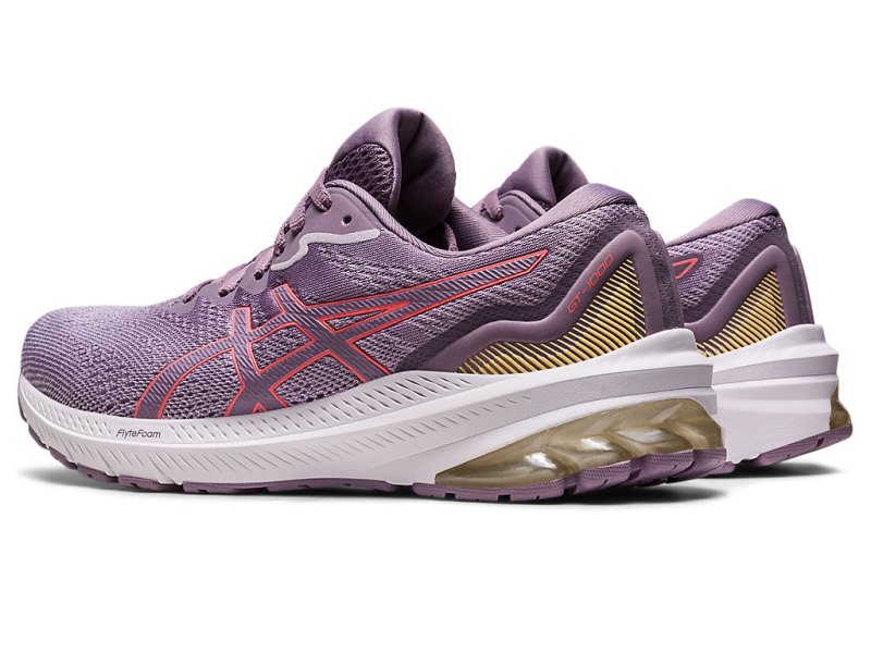 Women's Asics Gt-1000 11 (D) Running Shoes Dusk Violet/Violet Quartz Canada | CA5077-230