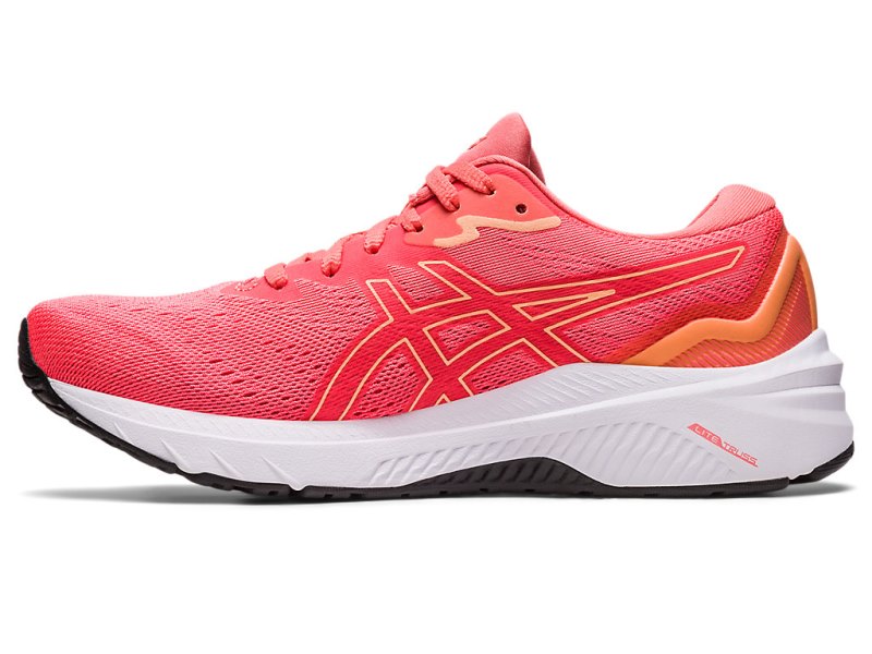 Women's Asics Gt-1000 11 Running Shoes Blazing Coral/Papaya Canada | CA5700-889