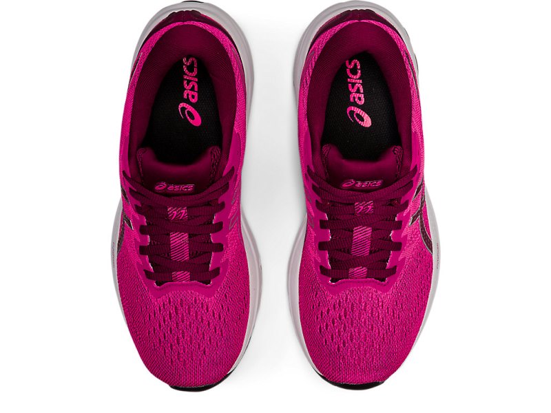 Women's Asics Gt-1000 11 Running Shoes Dried Berry/Pink Glo Canada | CA1974-139