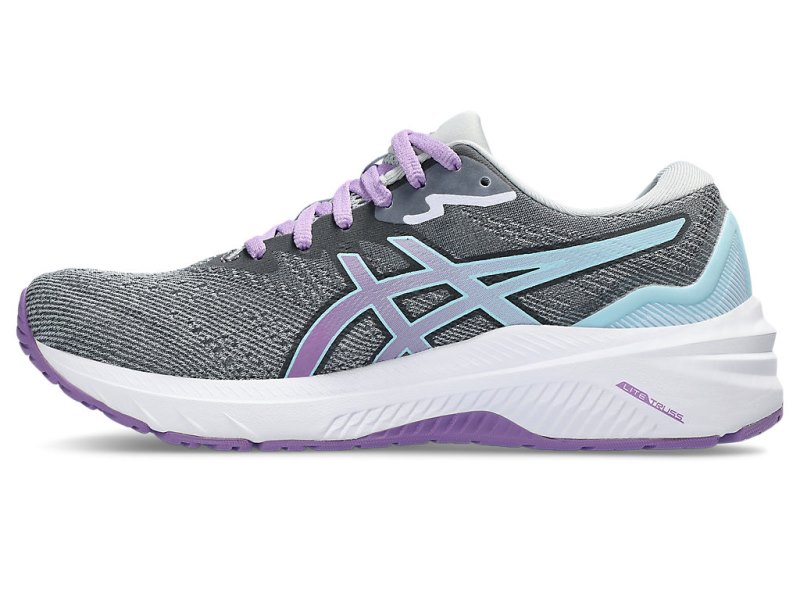 Women's Asics Gt-1000 11 Running Shoes Piedmont Grey/English Lavender Canada | CA1318-665