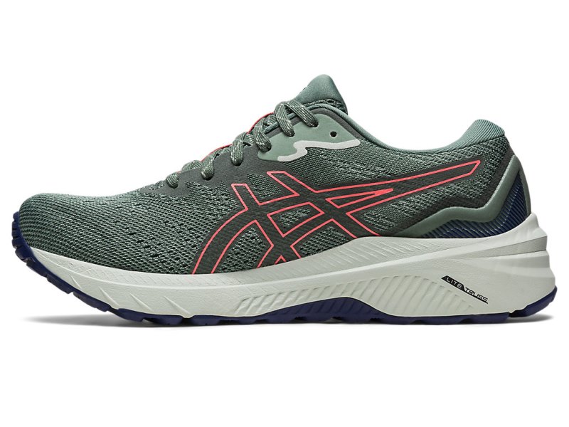 Women's Asics Gt-1000 11 Tr NatuRE Bathing Running Shoes Nature Bathing/Papaya Canada | CA8477-503