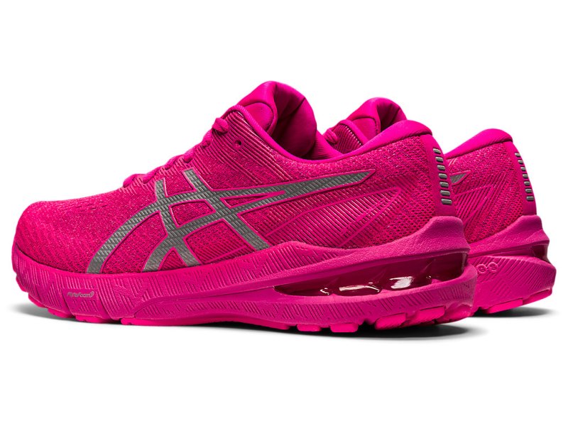 Women's Asics Gt-2000 10 Lite-show Running Shoes Lite Show/Pink Glo Canada | CA1526-351