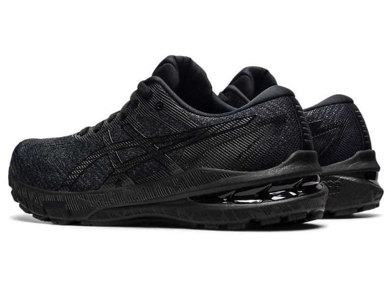 Women's Asics Gt-2000 10 Running Shoes Black/Black Canada | CA7598-283