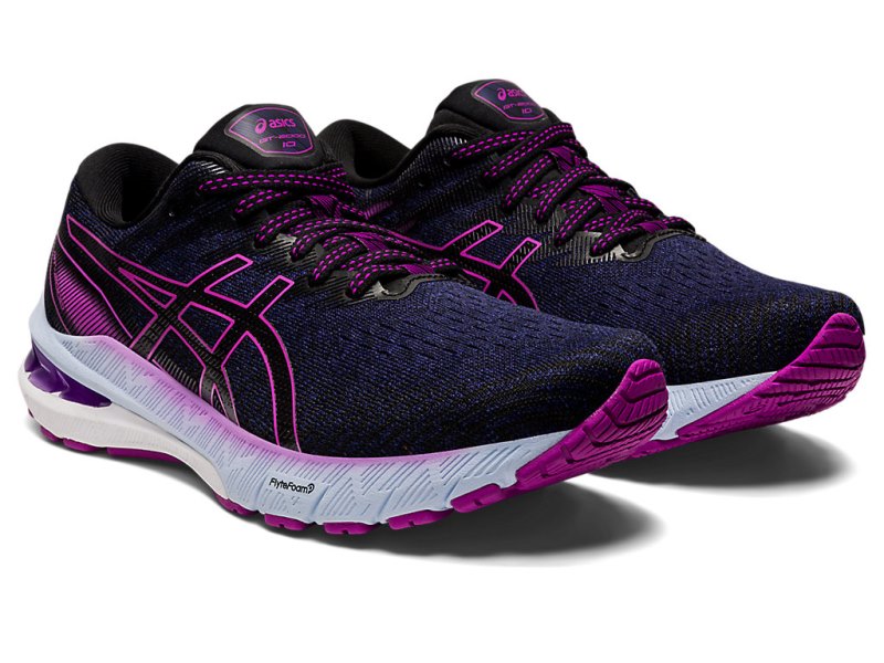 Women's Asics Gt-2000 10 Running Shoes Dive Blue/Orchid Canada | CA5876-679