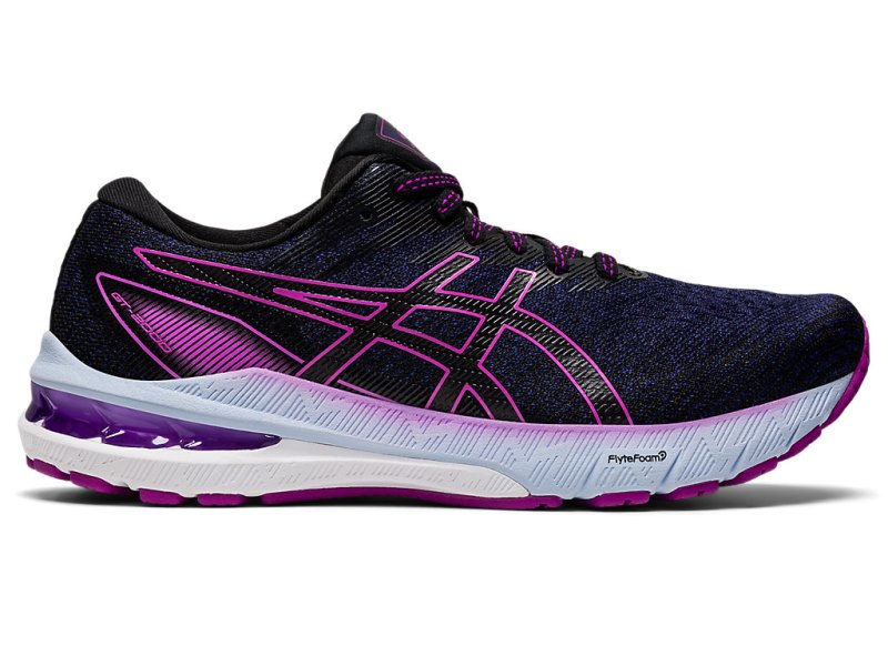 Women\'s Asics Gt-2000 10 Running Shoes Dive Blue/Orchid Canada | CA5876-679