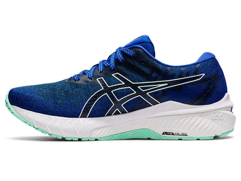 Women's Asics Gt-2000 10 Running Shoes Lapis Lazuli Blue/Fresh Ice Canada | CA3828-462