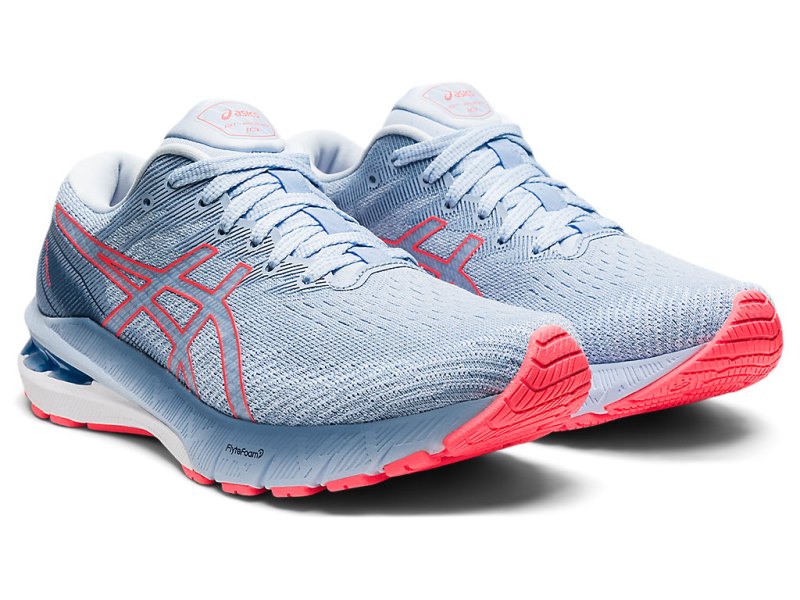 Women's Asics Gt-2000 10 Running Shoes Mist/Blazing Coral Canada | CA0230-897