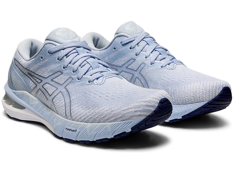 Women's Asics Gt-2000 10 Running Shoes Soft Sky/Pure Silver Canada | CA1637-933