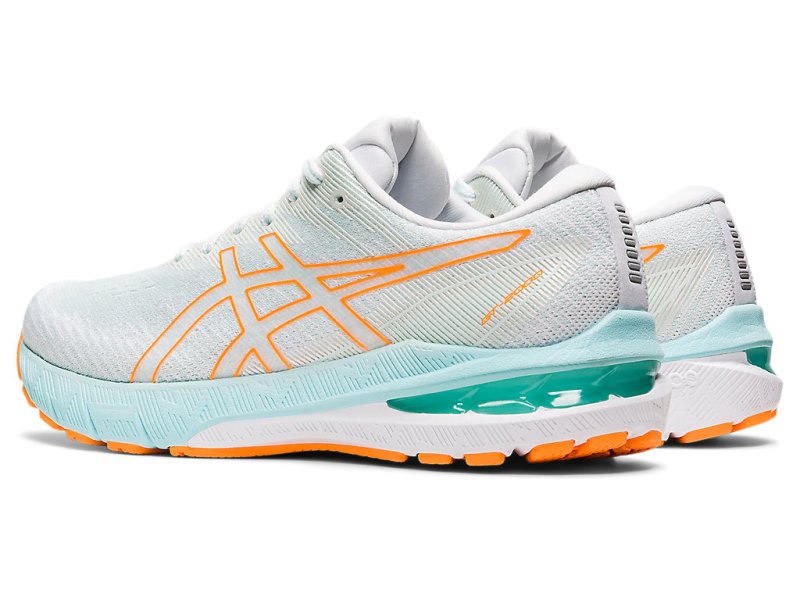 Women's Asics Gt-2000 10 Running Shoes Soothing Sea/Orange Pop Canada | CA4275-890