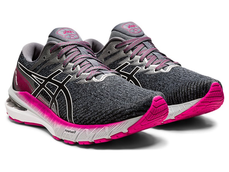 Women's Asics Gt-2000 10 Running Shoes Sheet Rock/Pink Rave Canada | CA4580-128