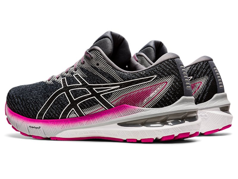 Women's Asics Gt-2000 10 Running Shoes Sheet Rock/Pink Rave Canada | CA4580-128