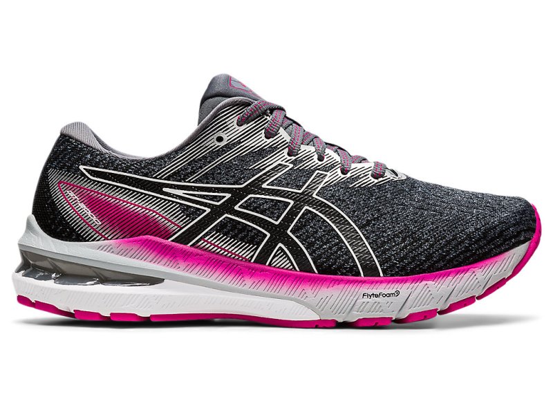 Women\'s Asics Gt-2000 10 Running Shoes Sheet Rock/Pink Rave Canada | CA4580-128