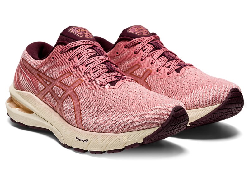 Women's Asics Gt-2000 10 Running Shoes Smokey Rose/Pure Bronze Canada | CA6259-647