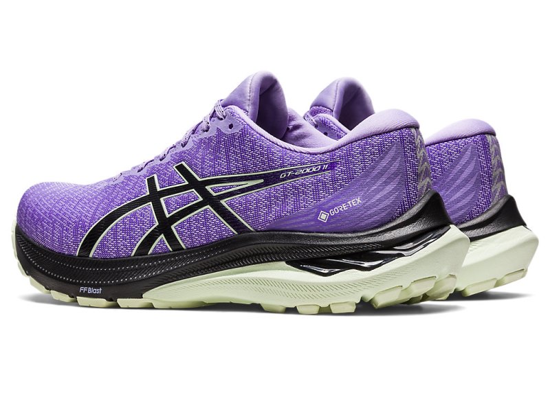 Women's Asics Gt-2000 11 GTX Running Shoes Digital Violet/Black Canada | CA2332-023