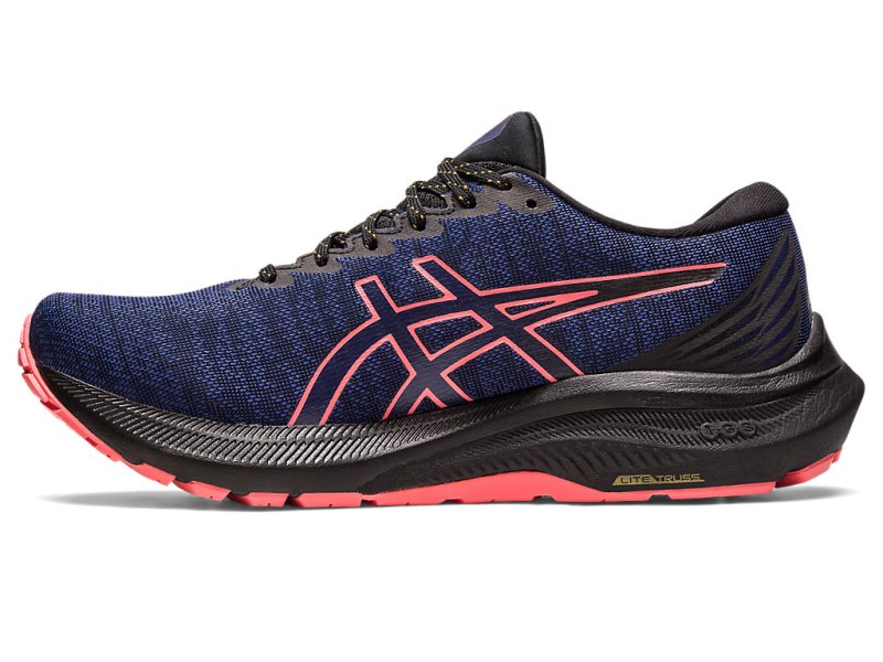 Women's Asics Gt-2000 11 GTX Running Shoes Black/Indigo Blue Canada | CA8085-687